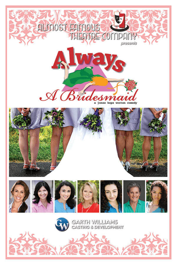 Always a Bridesmaid promotional card